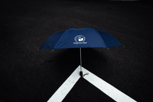 dáždnik malý modrý EUBA