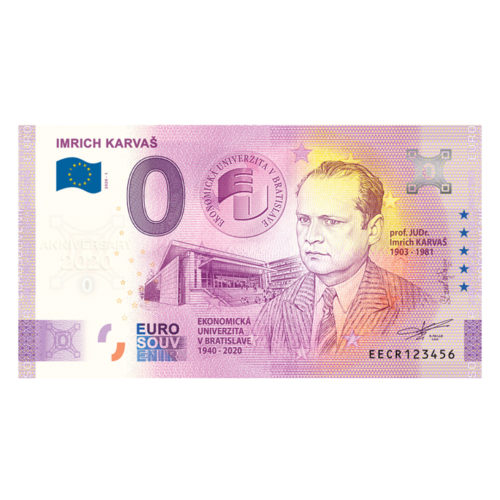 Nulová bankovka - Imrich Karvaš Anniversary 2020